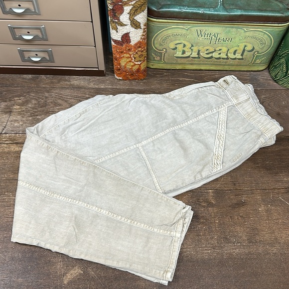 Old Navy Elastic Waist Work Pants Lounge Khaki Black Gray Wine Green Lot of 5 - Picture 2 of 8